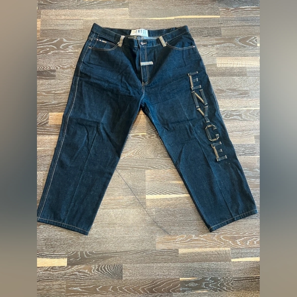 Enyce Navy Blue Denim Pants